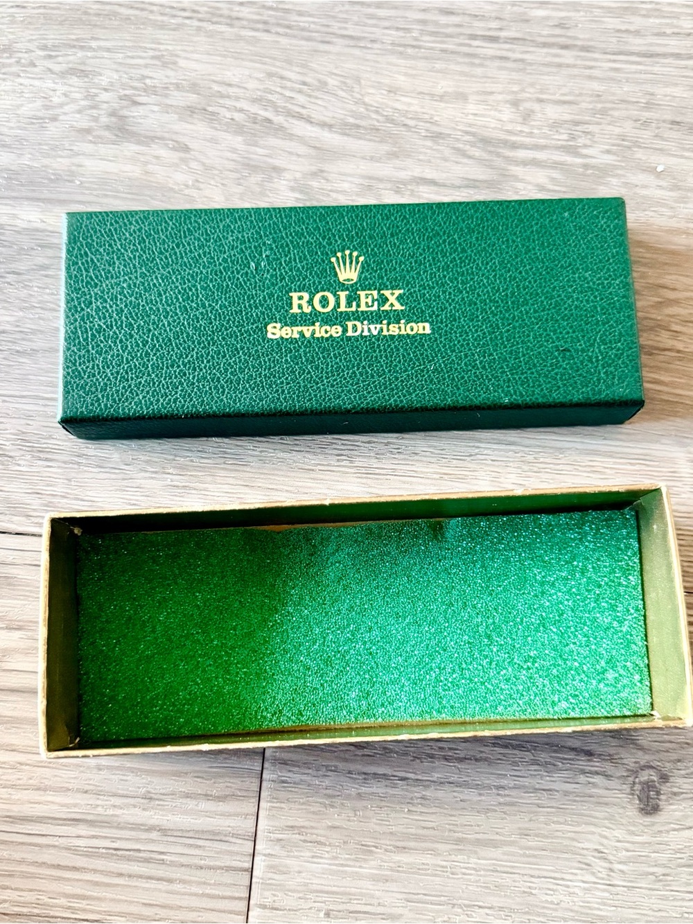 ROLEX Service Division Box 6x2.30x1.25”